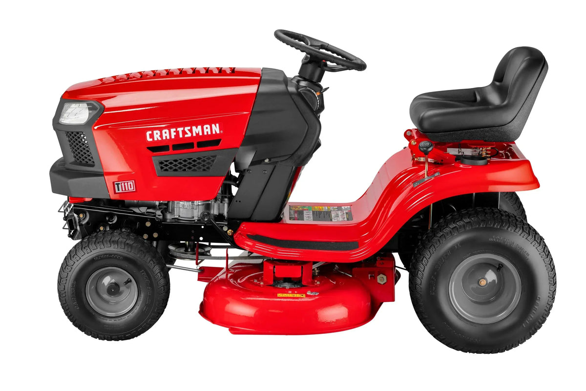 T110 42-in Riding Lawn Mower -- 17.5 HP Engine -- 7-Speed Transmission -- Model 13AN77XS093
