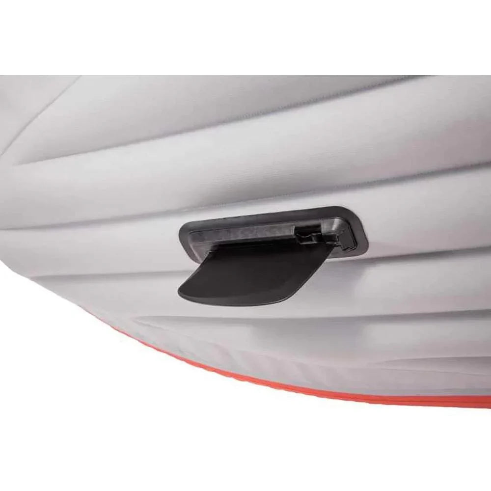 2 Person Vinyl Inflatable Kayak with Aluminum Oars