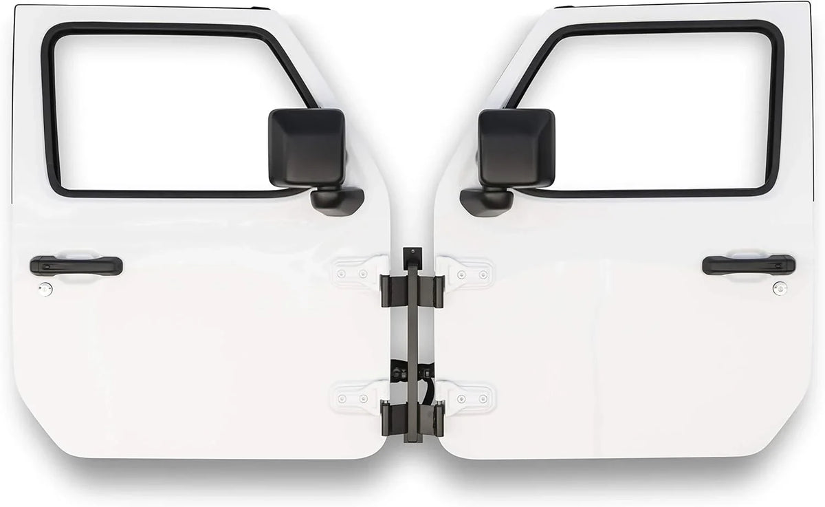 Luxury wall-mounted car door storage bracket - Suitable for the front and rear doors of Wrangler models YJ, TJ, JK and JL