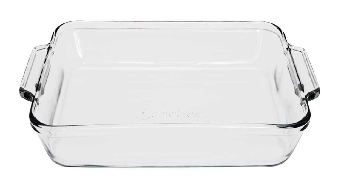 Glass Square Cake Dish, 8 x 8-in, 2-L