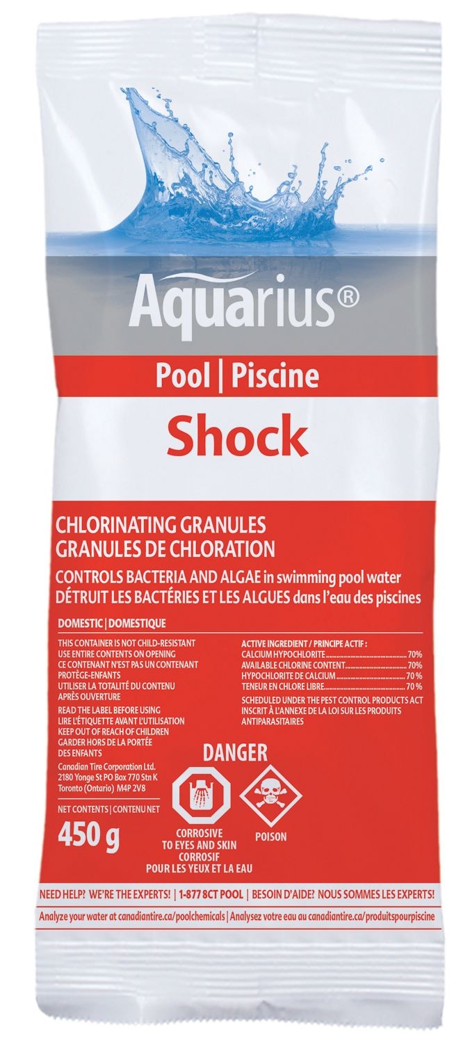 Chlorinating Granules Shock, 450-g
