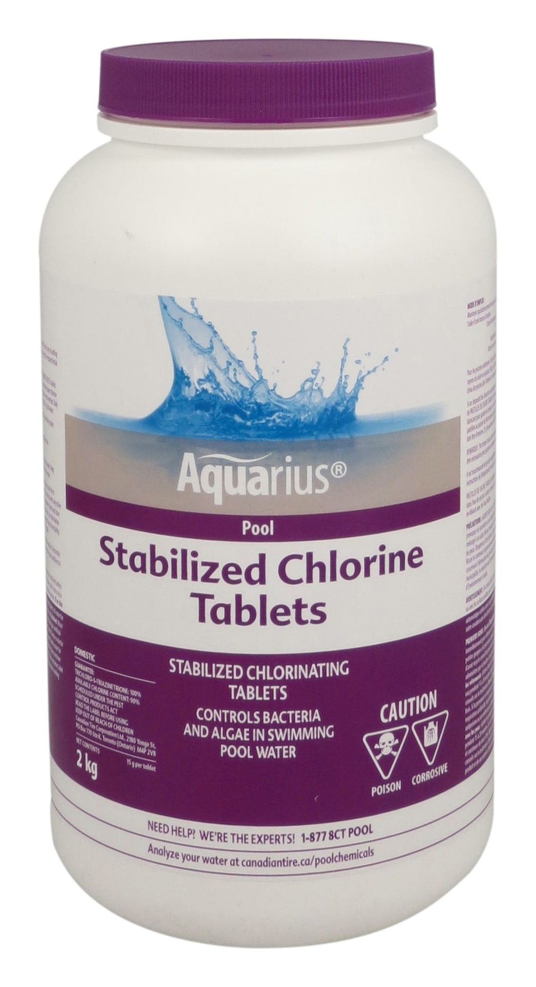 Stabilized Chlorine Tablets, 2-kg