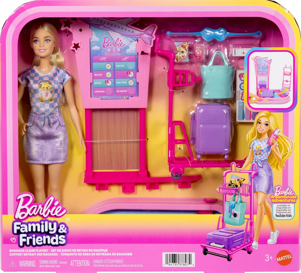 Doll and Travel Playset