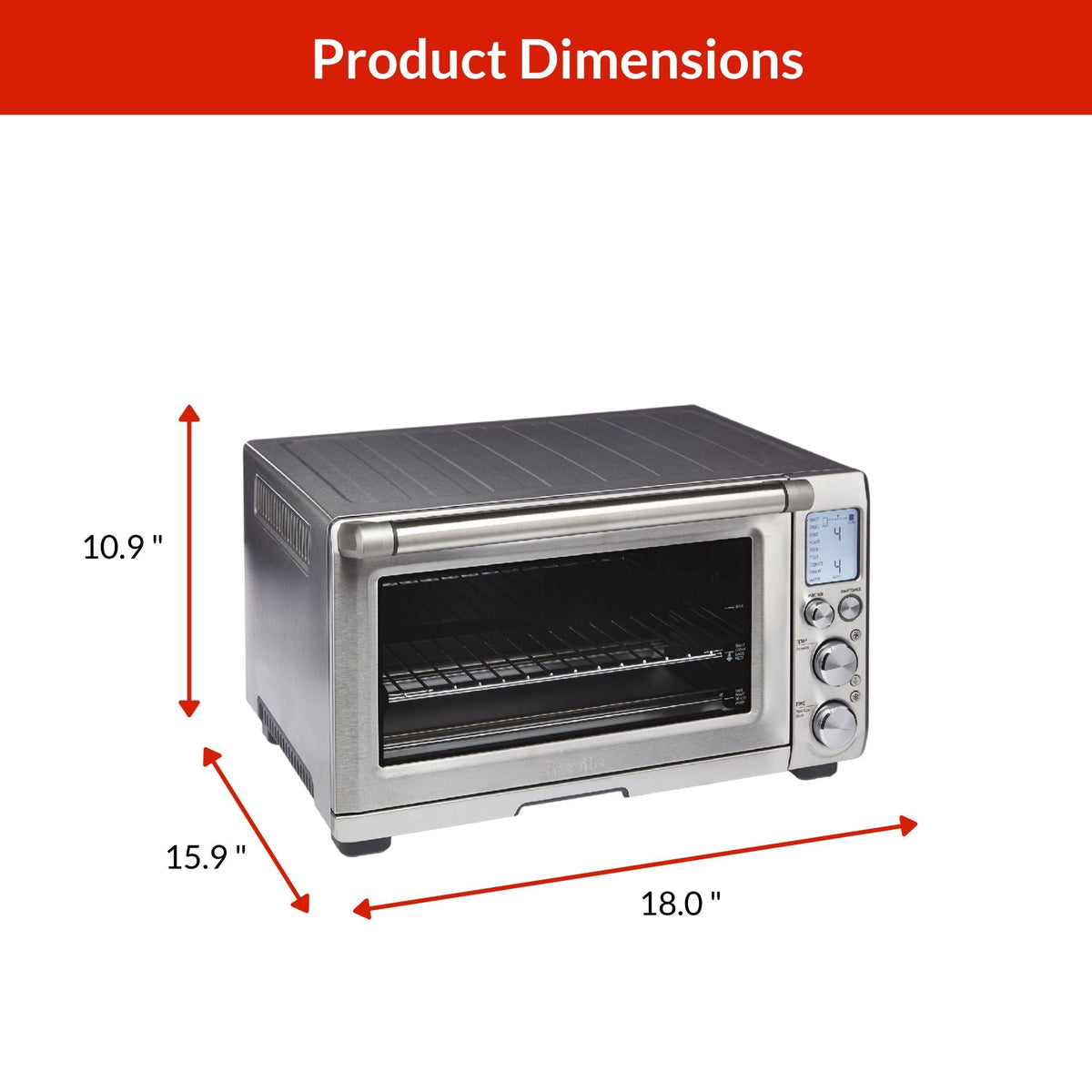 Smart Oven Pro with Element IQ, Brushed Stainless Steel