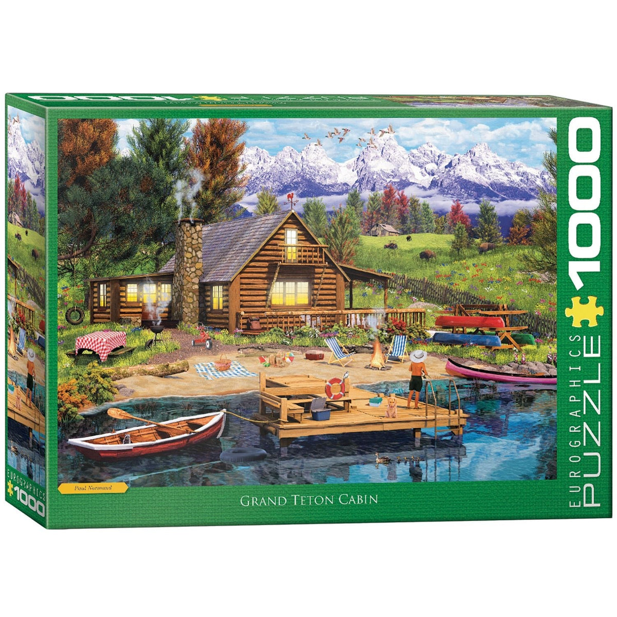 Cabin Live 1000 pc Puzzle Asst