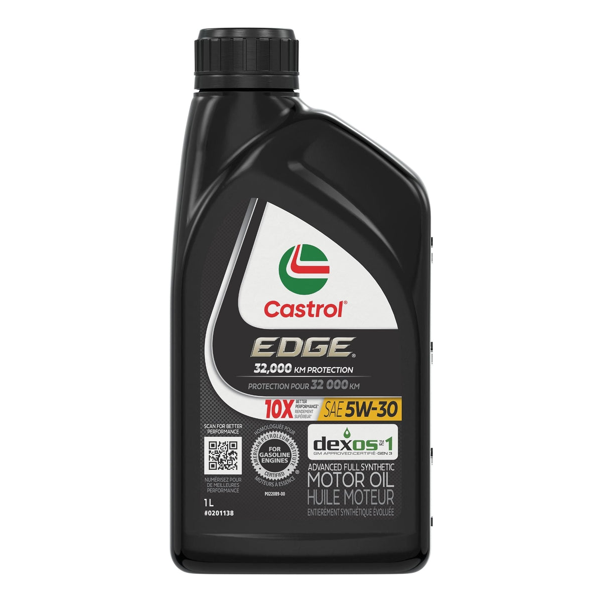 EDGE 5W30 Advanced Synthetic Engine/Motor Oil, 1-L