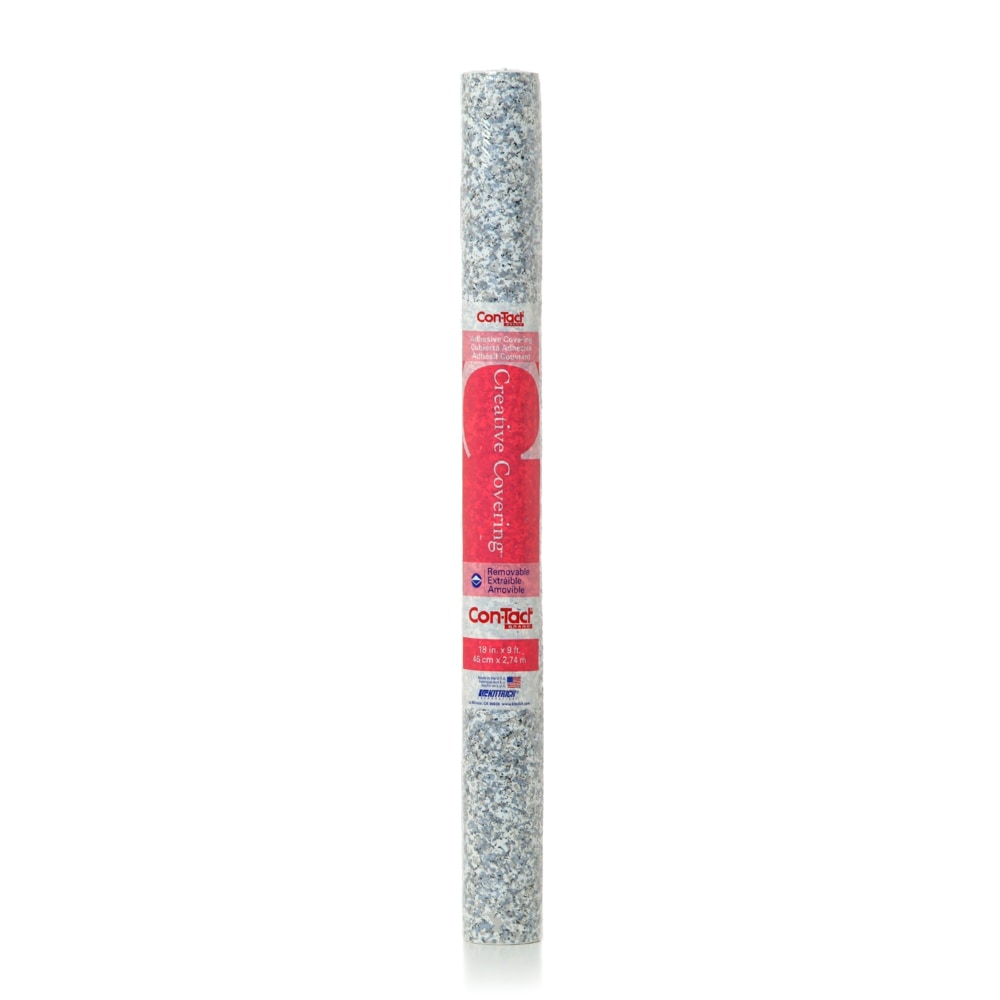 Con-Tact Creative Covering Removable Adhesive Shelf/Drawer Liner, Granite, 18-in x 9-ft