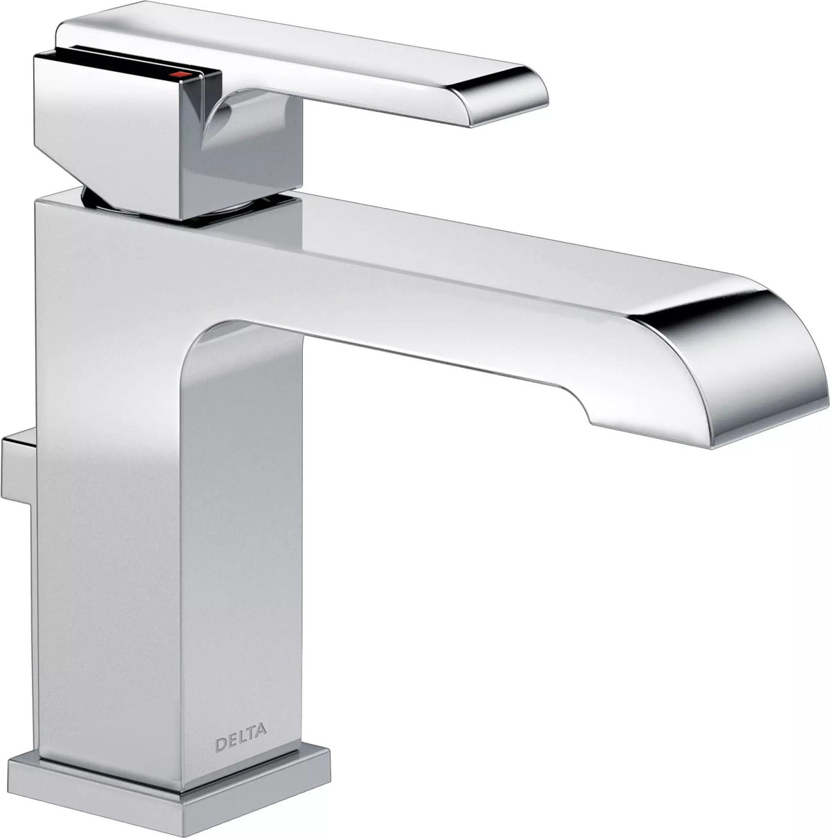 Ara 1-Handle Bathroom Faucet with Metal Pop-Up, Chrome