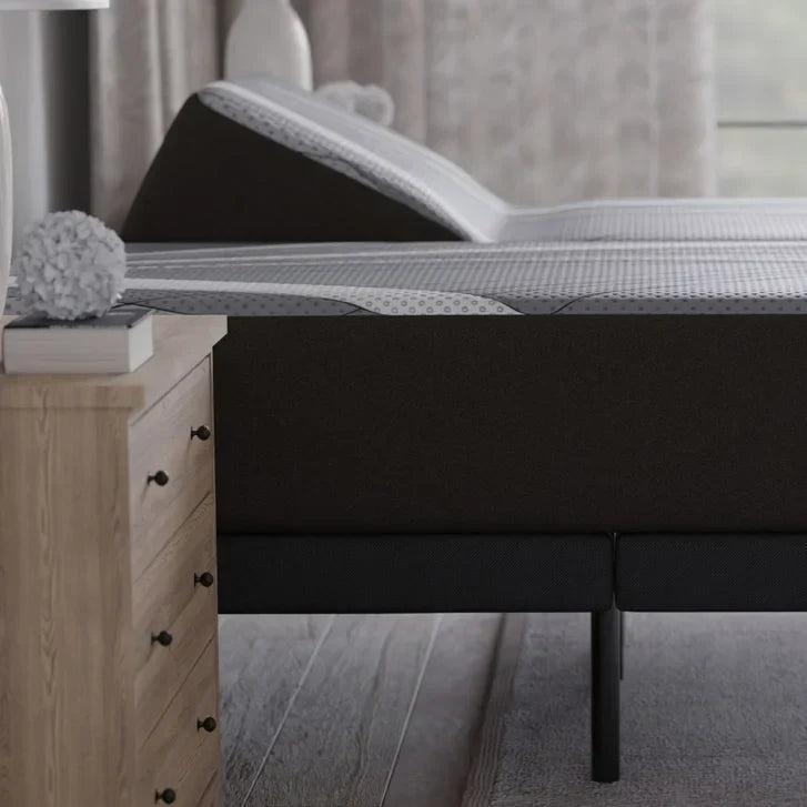 Dual Harmony 35.6 cm (14 in.) Hybrid Mattress with Adjustable Bed Base