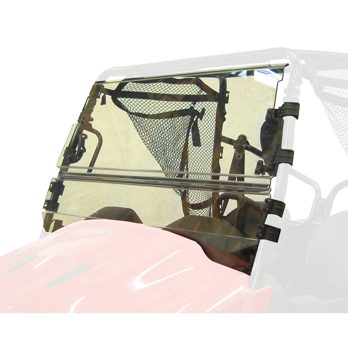 Hard Coated Full Tilt Windshield, Big Red