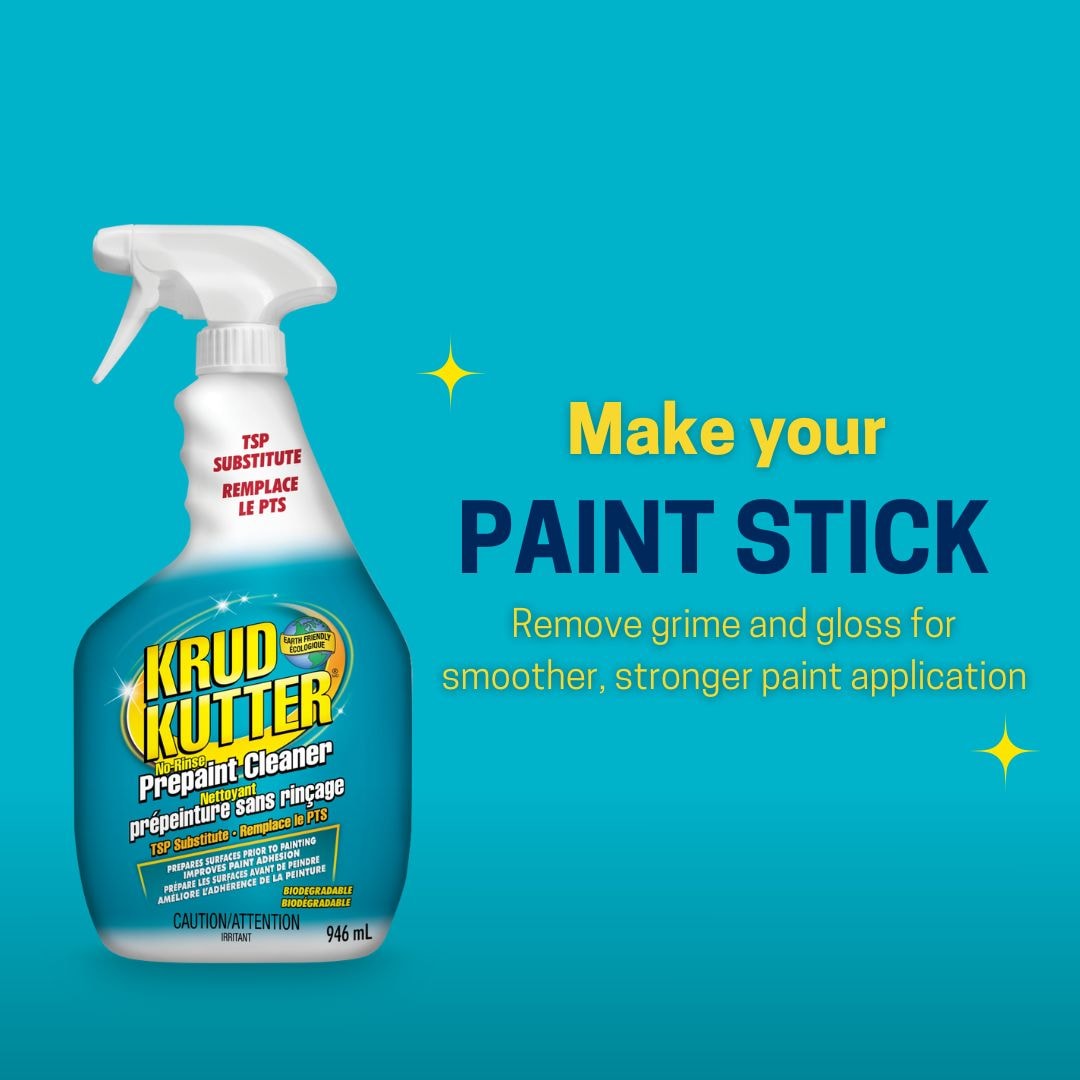 Prepaint Cleaner, No-Rinse TSP Substitute, Cleans & Deglosses Surfaces 946-mL