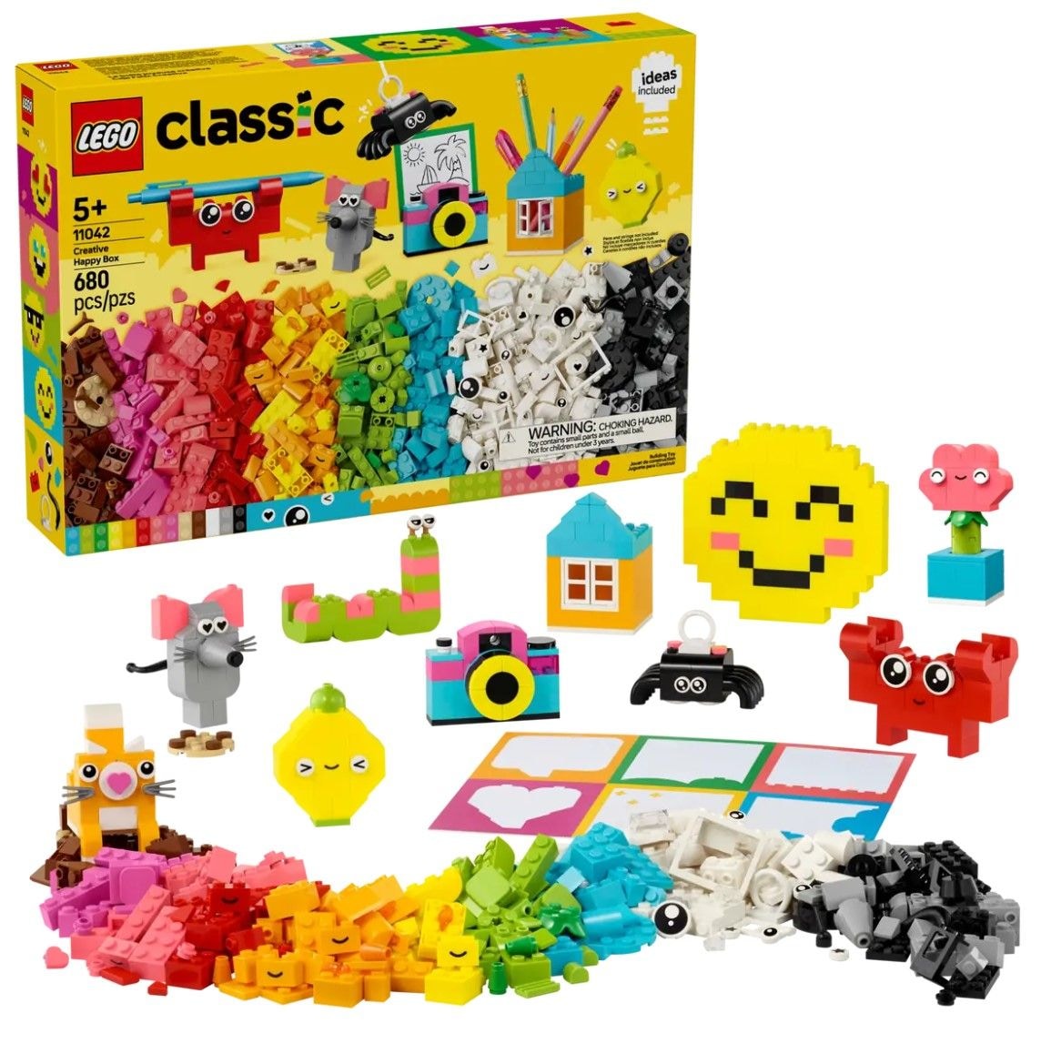 Classic Creative Happy Box - 11042, 680-pcs, Ages 5+