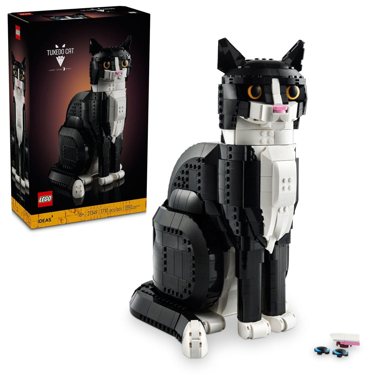 Ideas Tuxedo Cat - 21349, 1710-pcs, Ages 18+