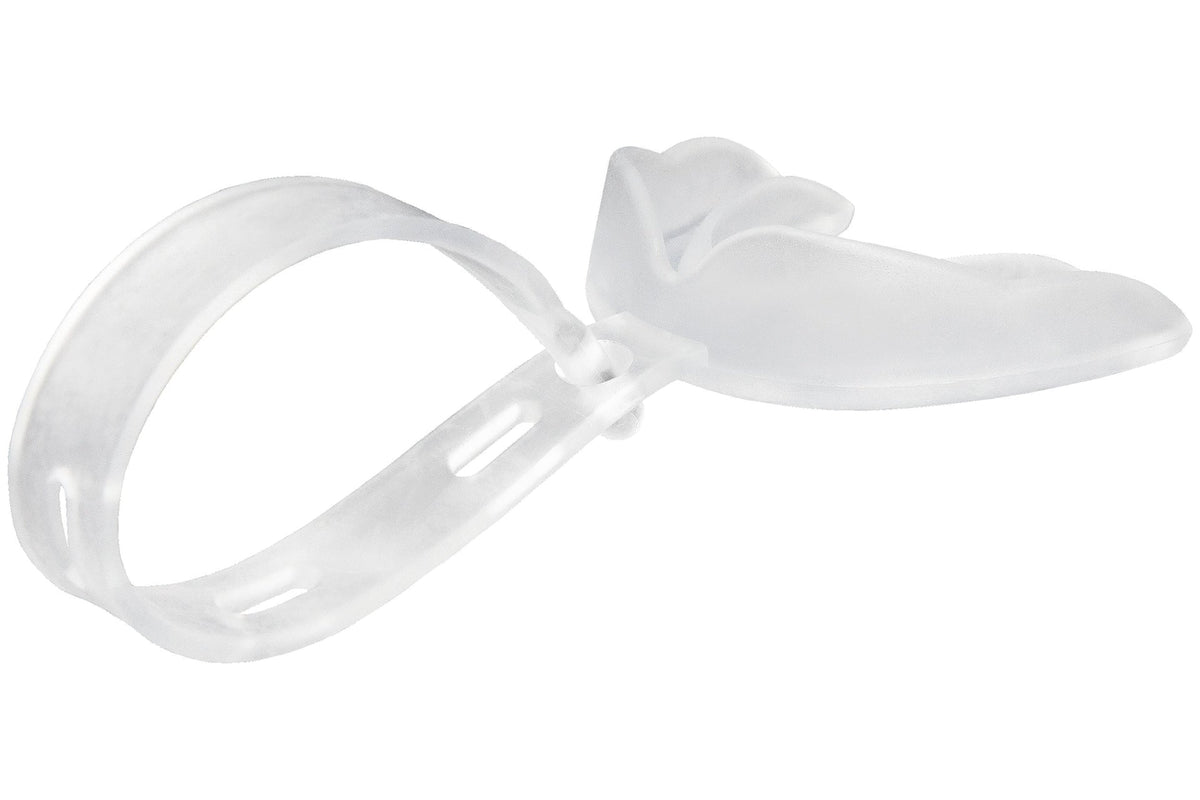 Sports Mouthguard with Strap, Adult, Clear