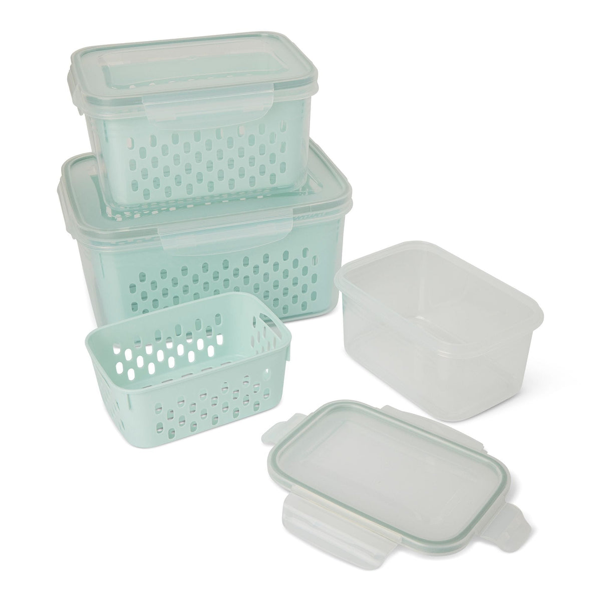 Nested Crisper Set, 3-pc