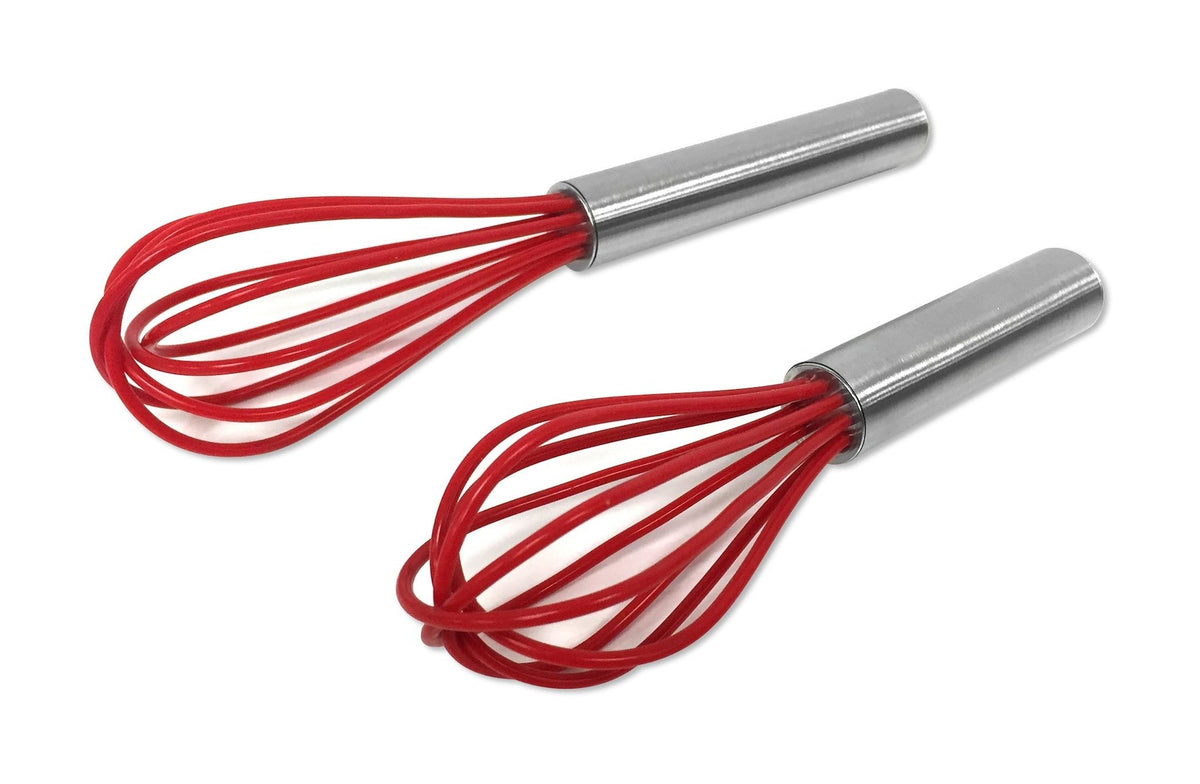 Mini Silicone Whisk Set, 2-pc