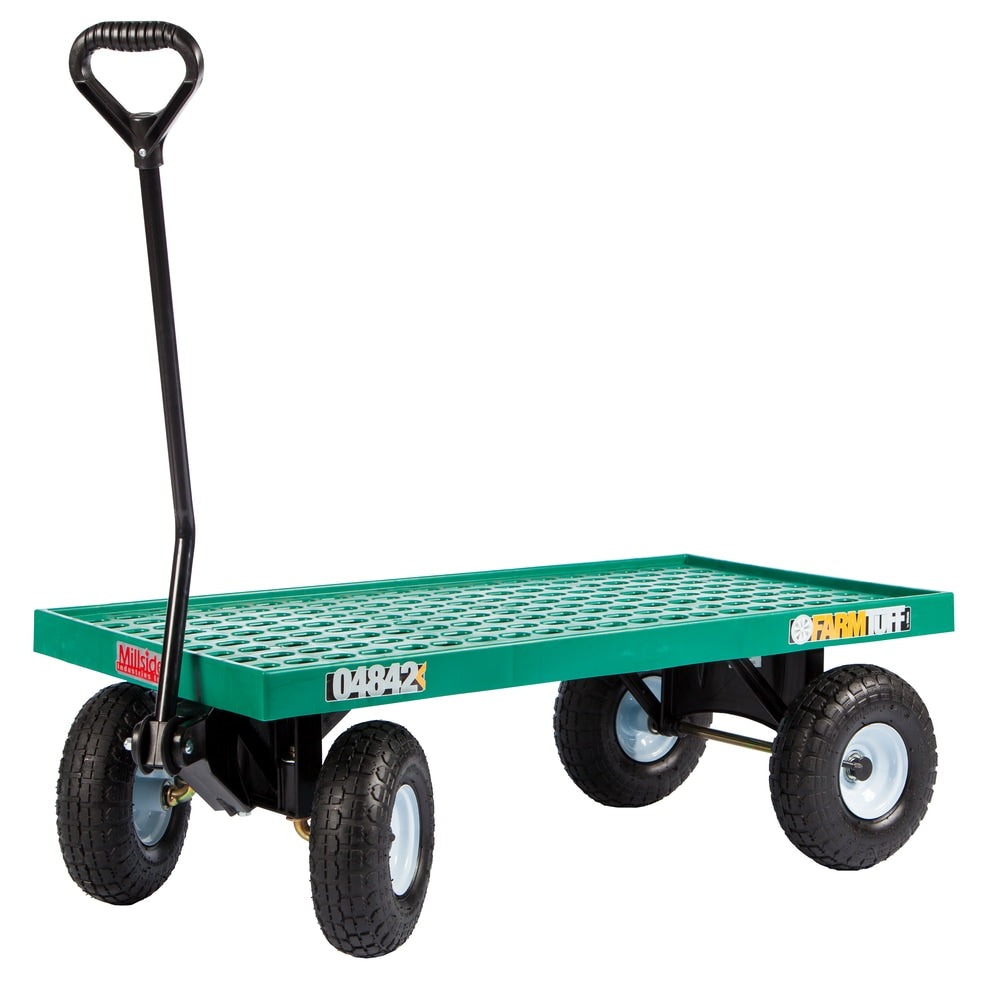 Poly Deck Garden Wagon, 20-in x 40-in