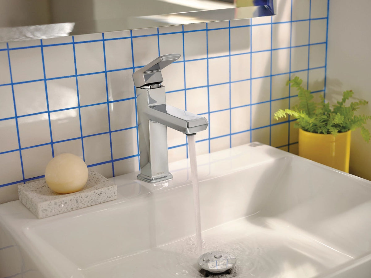 Neese Single Handle Bathroom Faucet, Chrome