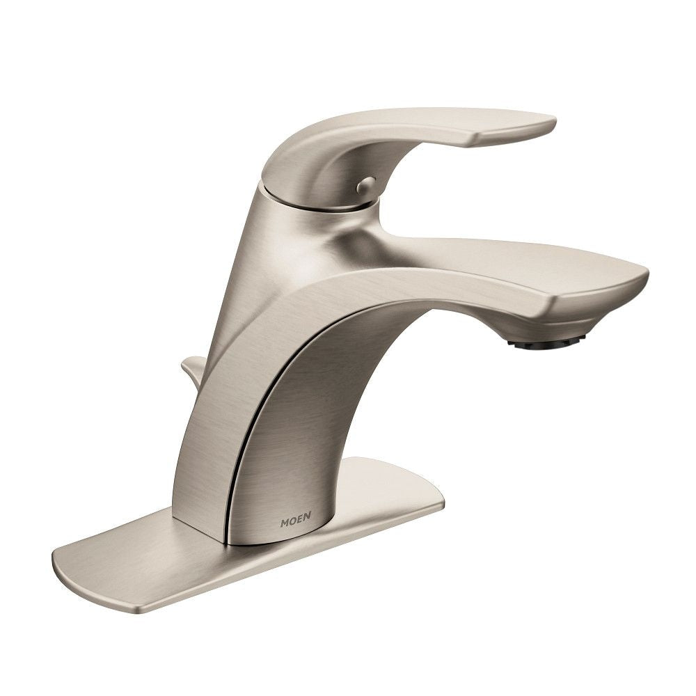 Zarina Single Handle Bathroom Faucet, Spot-resistant Brushed Nickel