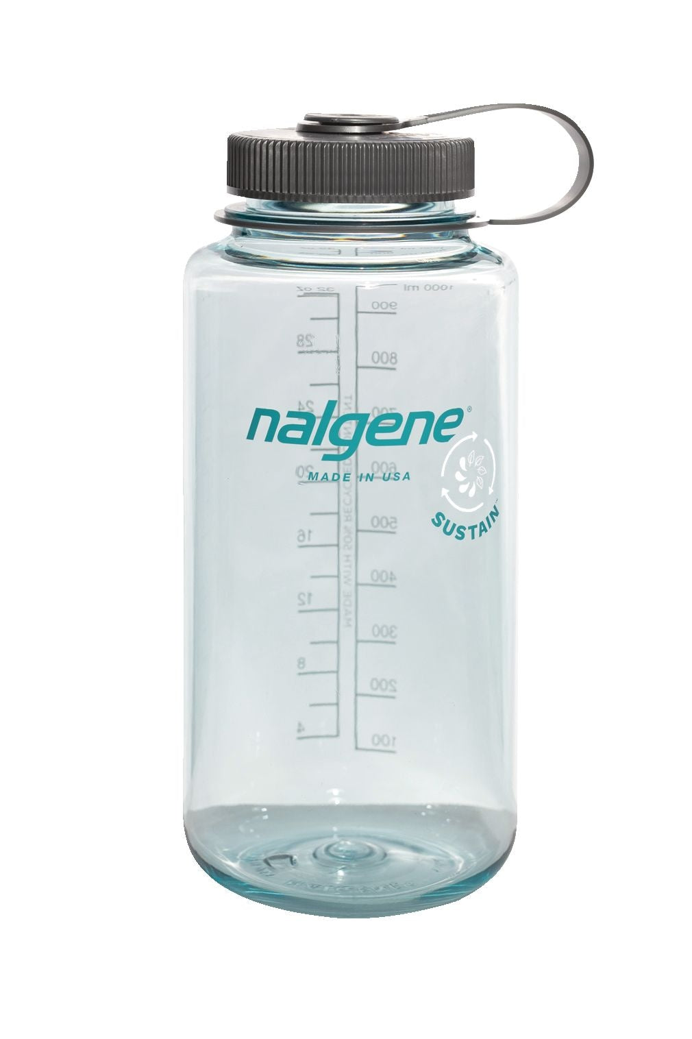 Sustain Wide Mouth Water Bottle, Seafoam, 1 L