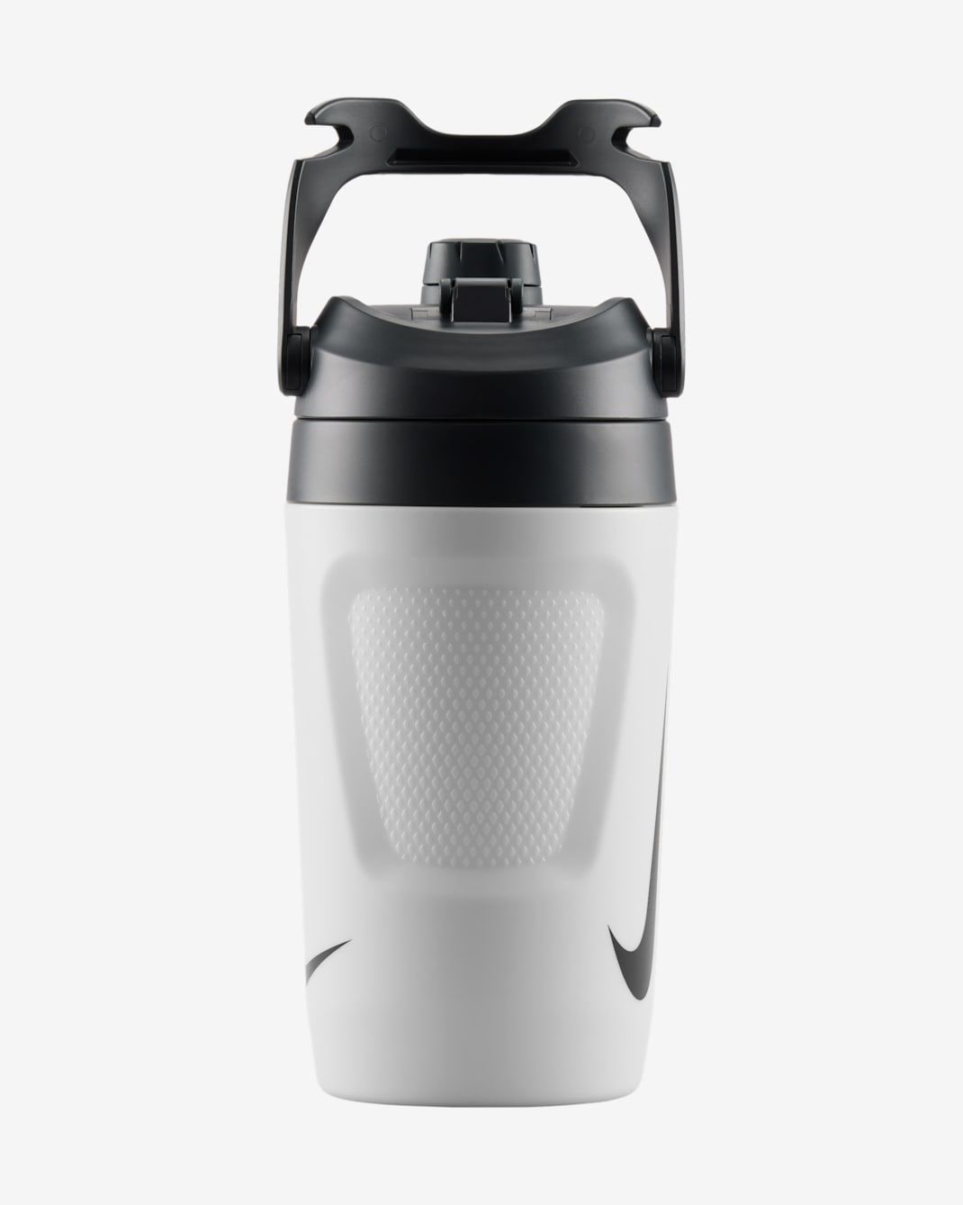 Fuel Jug 40-oz White Insulated Chug Bottle with Handle