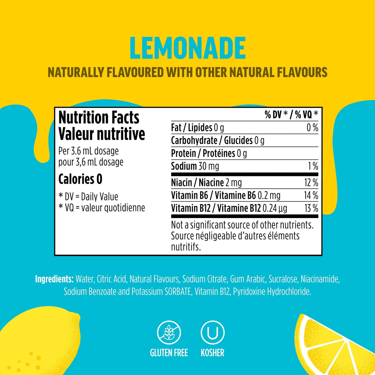 Thirsti FRUITI CHILL Lemonade Flavoured Water Drops