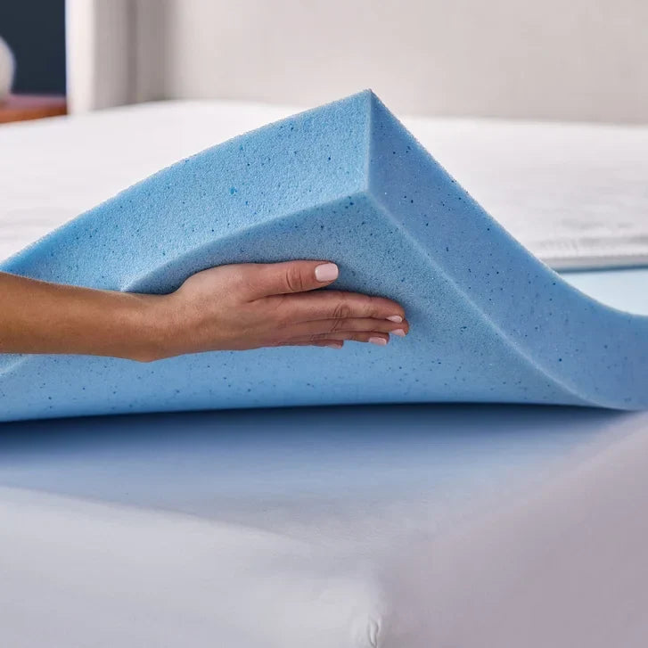 3 in. Advanced Cooling Gel Memory Foam Mattress Topper