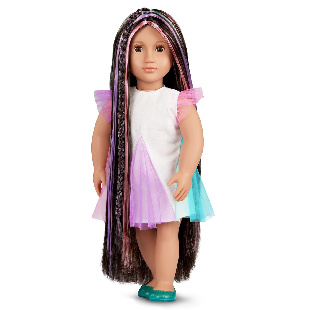 Cuddly Hairplay Dolls for Ages 3+, 18-in