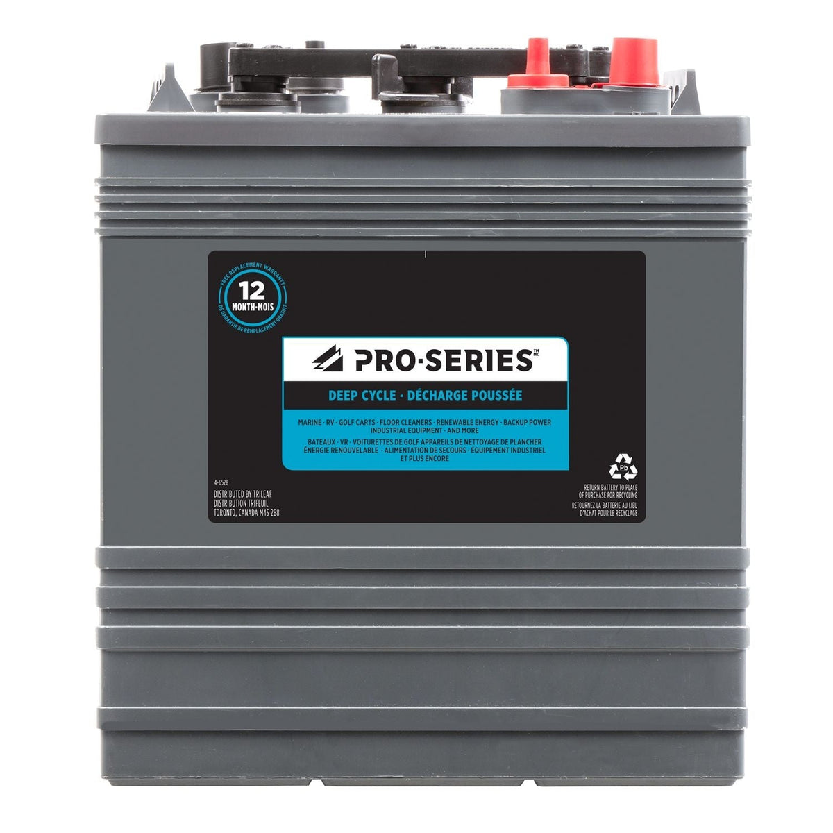 Commercial Group 30H 12-Volt Battery, 760 CCA