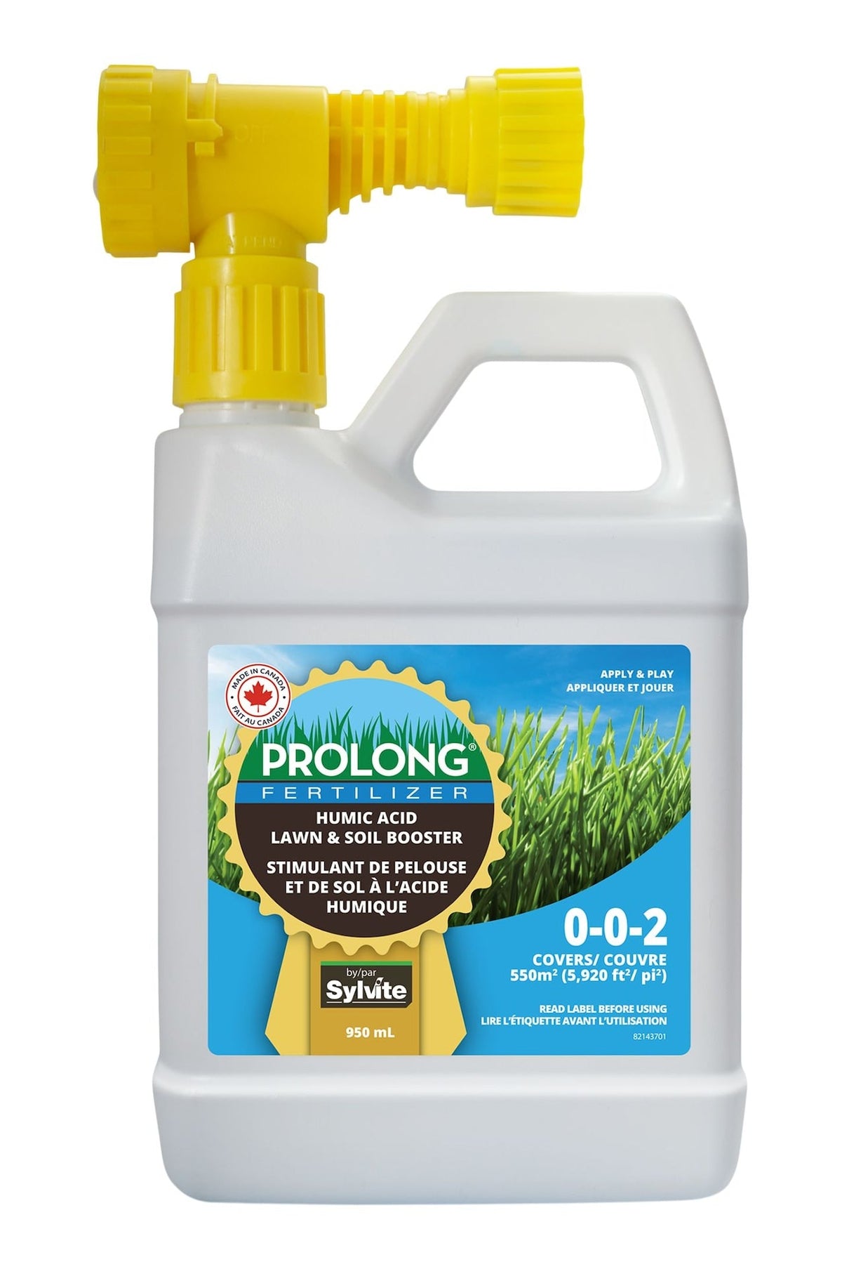 Spray Liquid Humic Acid Lawn & Soil Booster, 950 mL