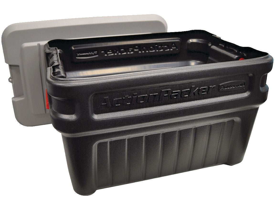 Action Packer Plastic Lockable Storage Container, Stackable & Recyclable, 90.8-L