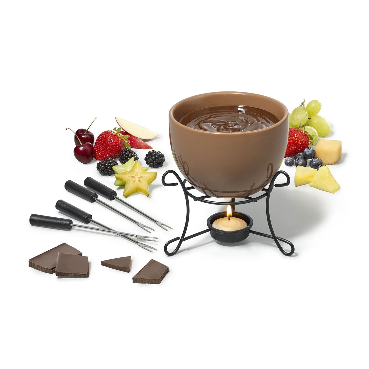Gourmet Bistro Fondue Set, 4 Piece