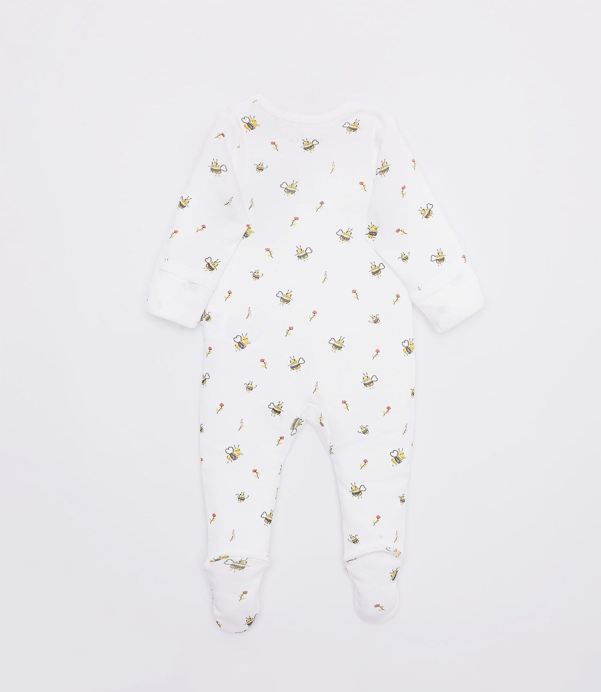 Bee Print Premium Organic Cotton Zippy, Various Sizes