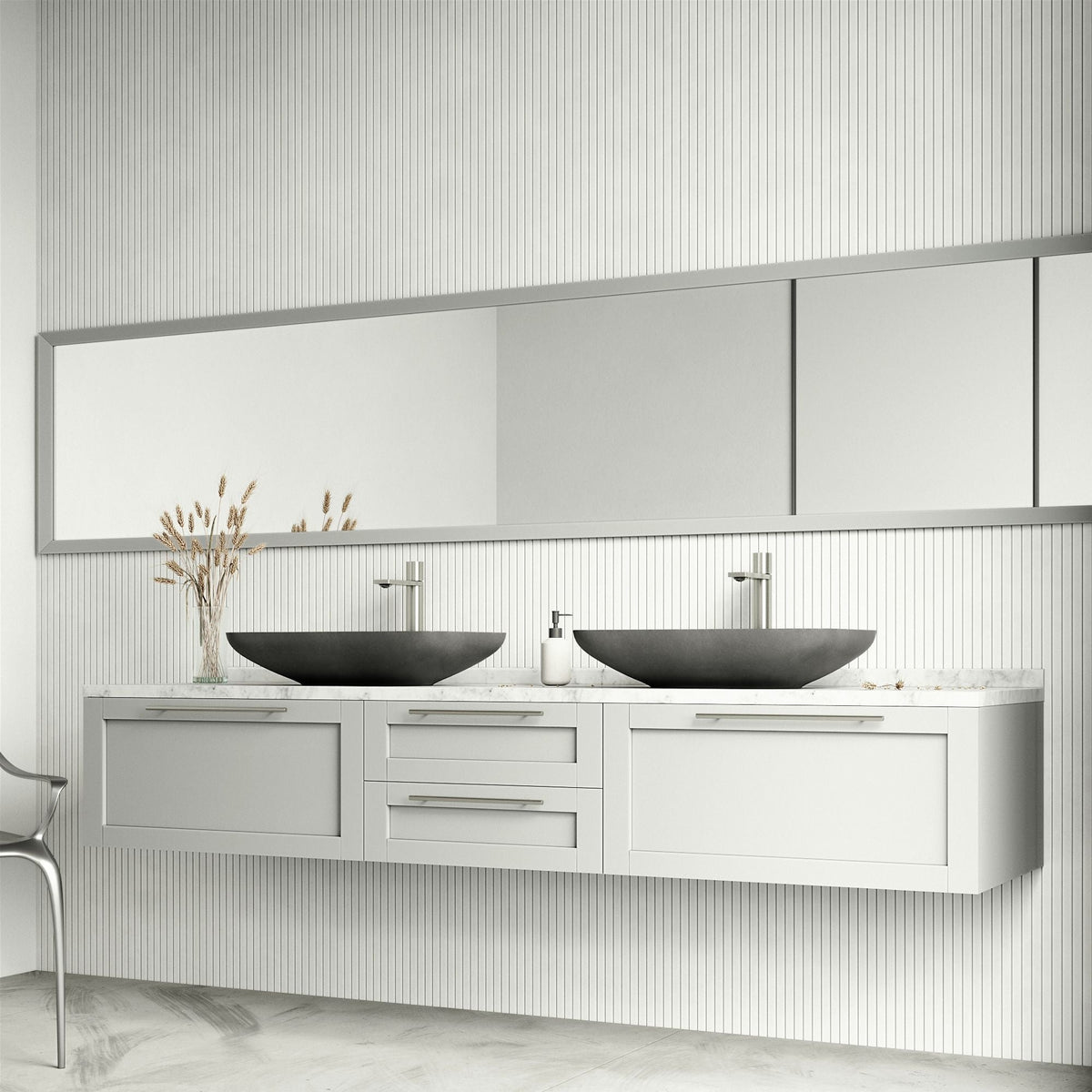 Lorca Gothic 22x15-in Deep Grey Bathroom Sink/Basin with Rectangular Vessel