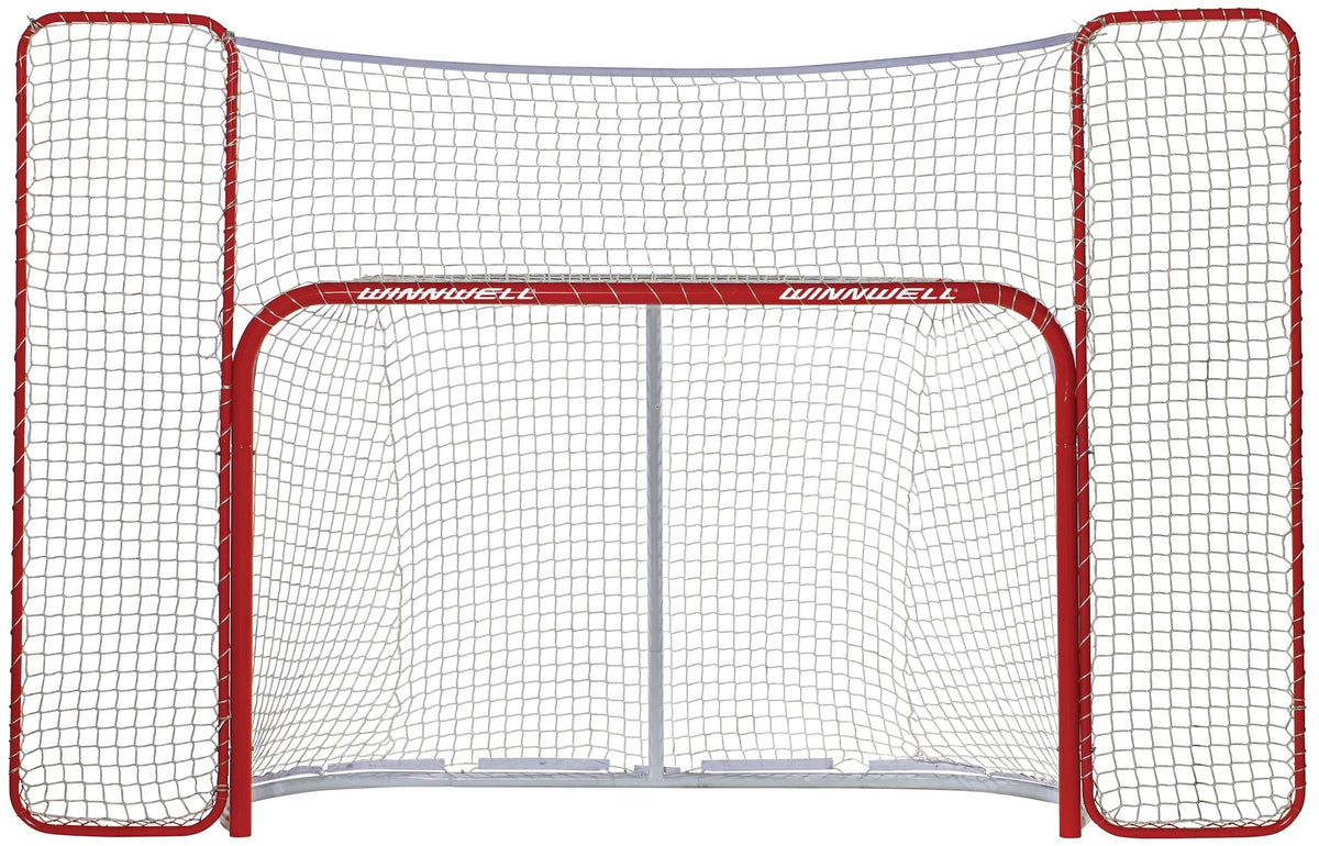 Steel Street Hockey Net with Backstop, 72-in