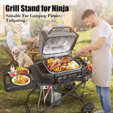 Collapsible Grill Stand for Ninja Woodfire Grill, Pit Boss, and 22" Griddle