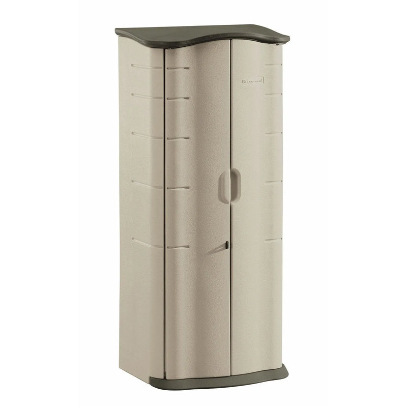 Vertical Resin Weather Resistant Outdoor Storage Shed V6973