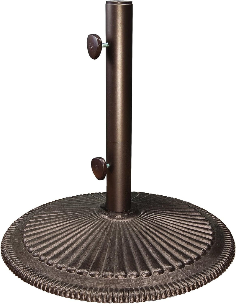 50-pound classic market model sunshade stand (matte black coating) B3553