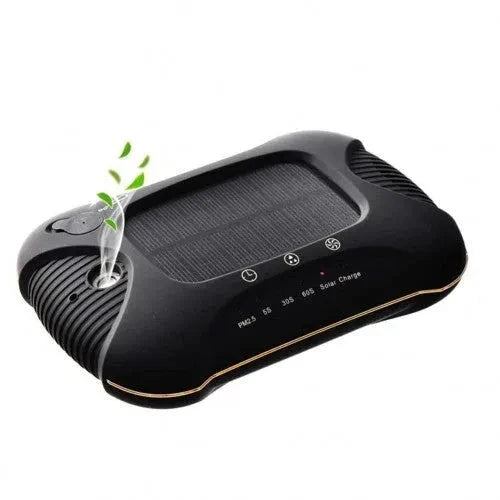 Air Purifier Aroma Diffuser Auto Mist Maker PM 2.5 Eliminator Car Air Purifier with Fresh Air Humidifier USB Air Purifier for Car with HEPA,White W8680