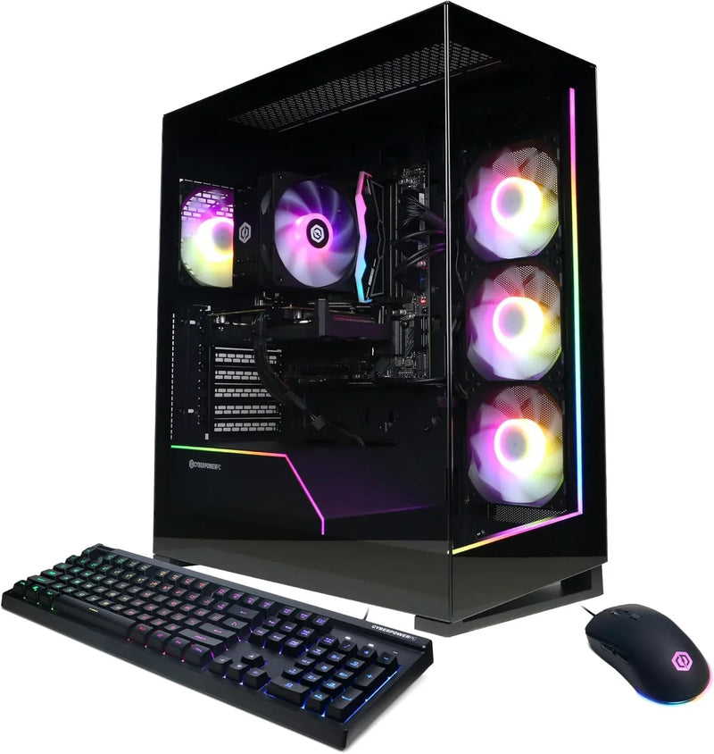 Gaming PC, Intel Core i5-13400F 2.5GHz, GeForce RTX 4060 8GB, 16GB DDR5, 1TB PCIe Gen4 SSD, WiFi Ready & Windows 11 Home (GXiVR8060A24) F599