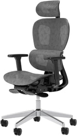 Ergonomic Mesh Office Chair with 3D Adjustable Armrest,Plastic Frame High Back Desk Computer Chair Ergo3d Ergonomic Office Chair with Wheels for Home & Office Black