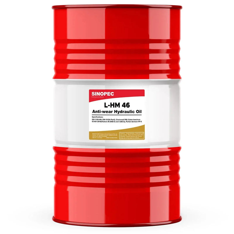 Premium Anti-wear Hydraulic Oil Fluid - 55 Gallon Drum (200L - 52.83 GAL) A7060