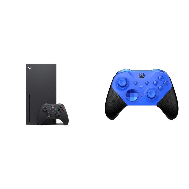 Game console - 1TB solid-state drive - Includes wireless controller - 4K games - 120 frames per second - Brown black lacquer color O9477