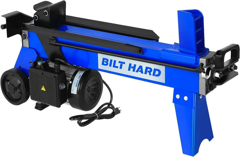 BILT HARD Log Splitter 6.5 Ton, Wood Splitter Electric Powered 15Amp with Hydraulic Ram D7452