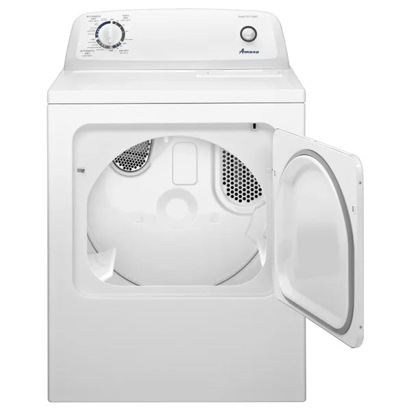 Amana 6.5 cu ft. White Electric Dryer with Automatic Dryness Control