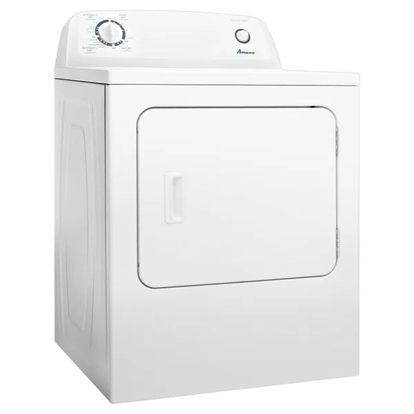 6.5 cu ft. White Electric Dryer with Automatic Dryness Control
