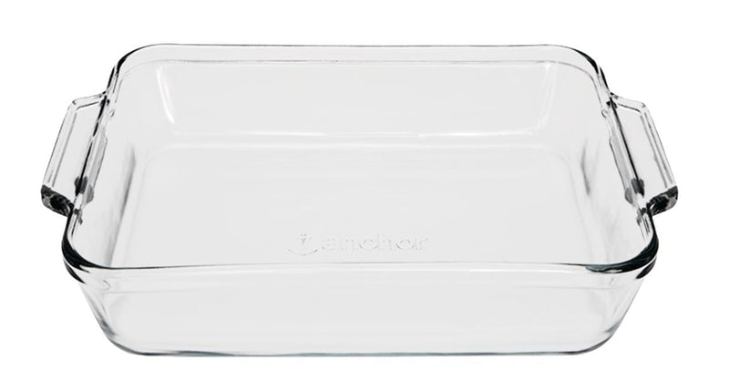 Glass Square Cake Dish, 8 x 8-in, 2-L M9077