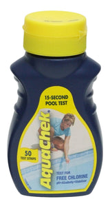 15 Second Stabilized Pool/Spa Chlorine Test Strips