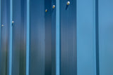 Classic 14x12-ft Blue Grey Corrosion-Resistant Steel Shed