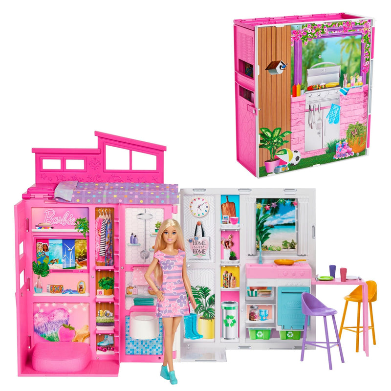 2024 Getaway House Playset with Doll, Includes 4 Play Areas, Kids Ages 3+ M1685